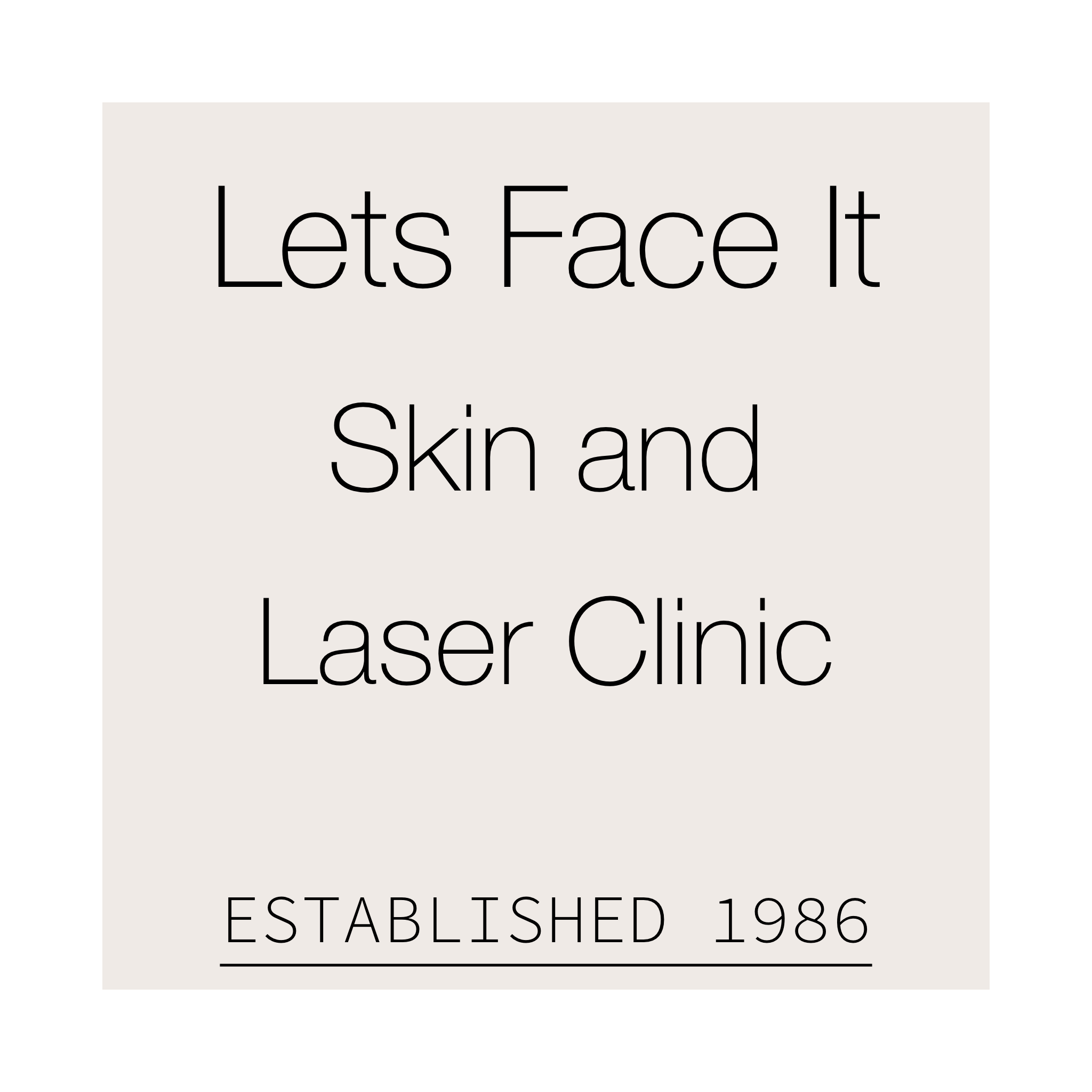 9. Lets Face It Skin and Laser Clinic