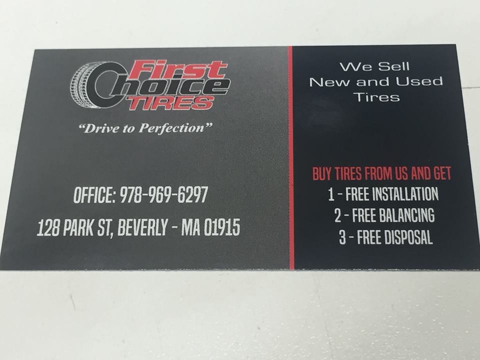 First Choice Tires's cover image