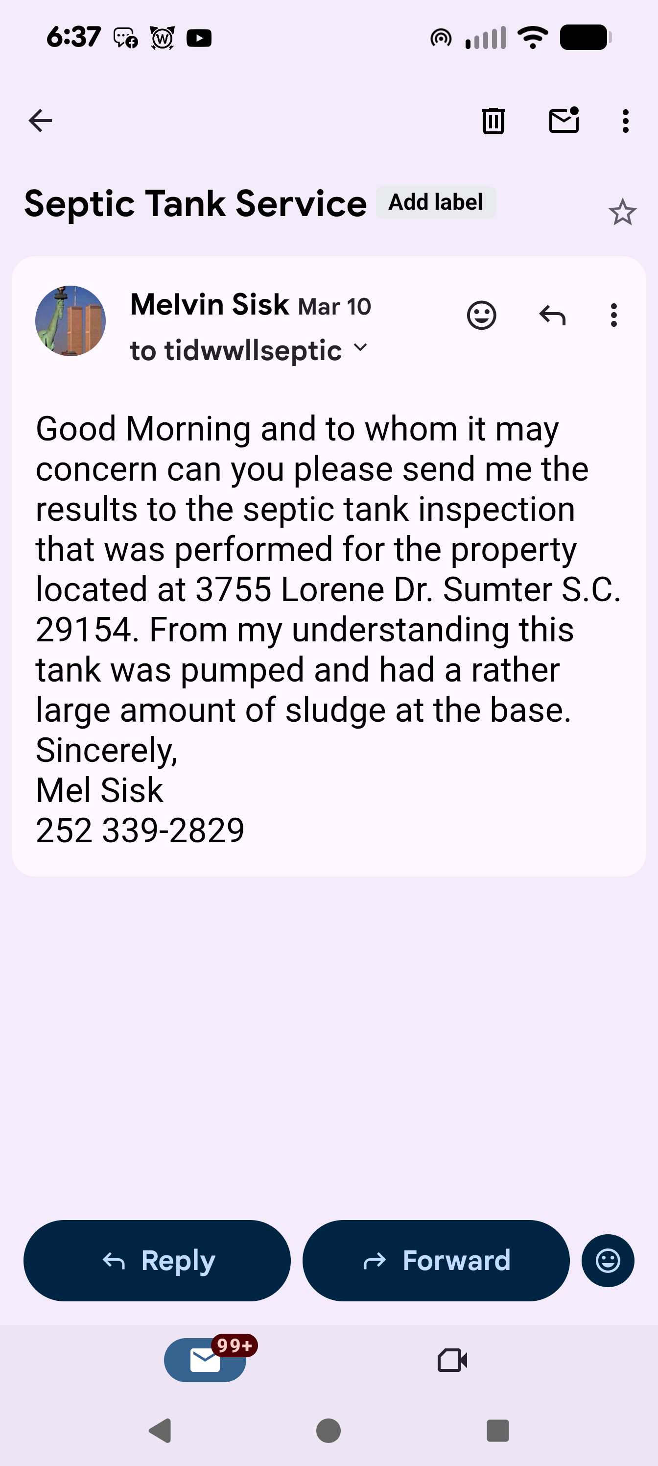 Melvin S.'s post 1