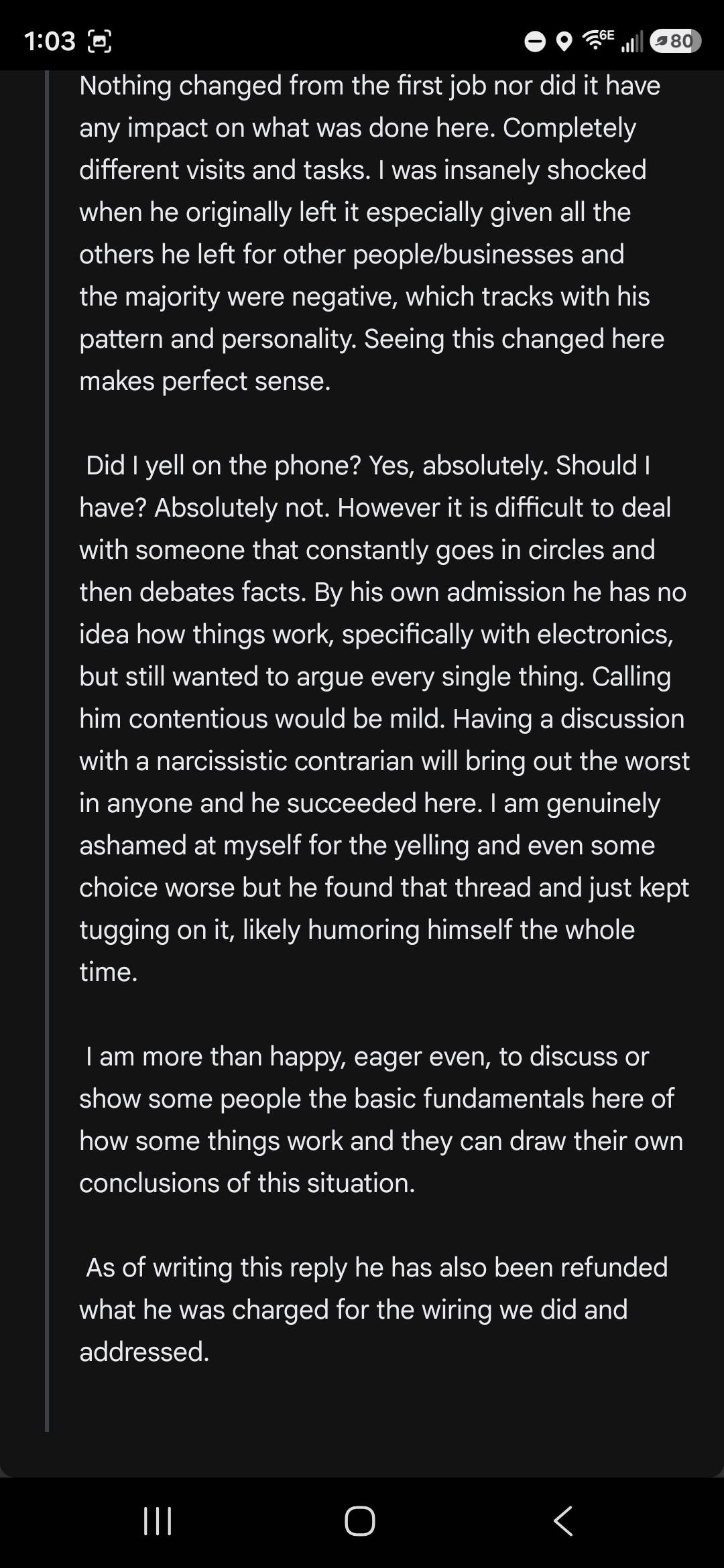 Russ V.'s post 1