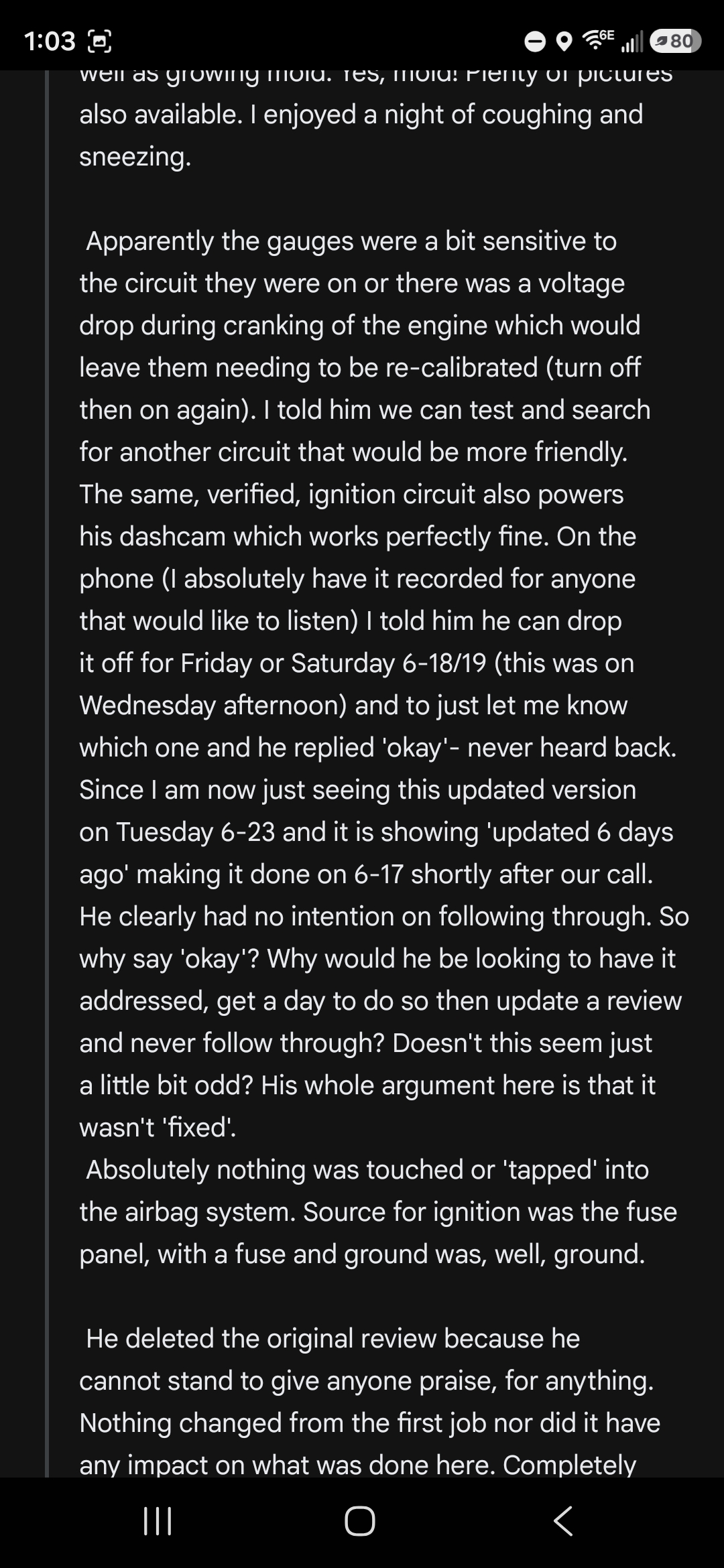 Russ V.'s post 2