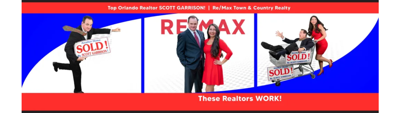 Top ORLANDO AREA Realtor Scott Garrison at Re/Max Town & Country Realty !'s cover image