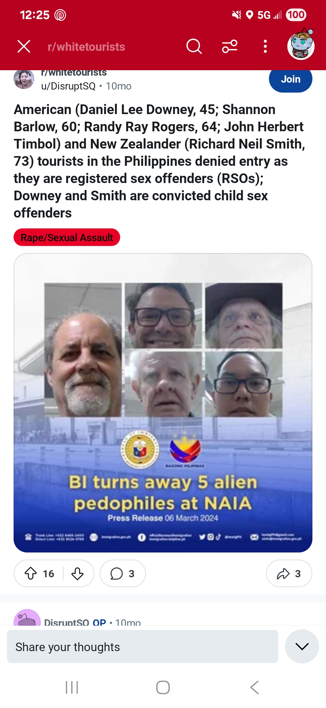 John's post 3