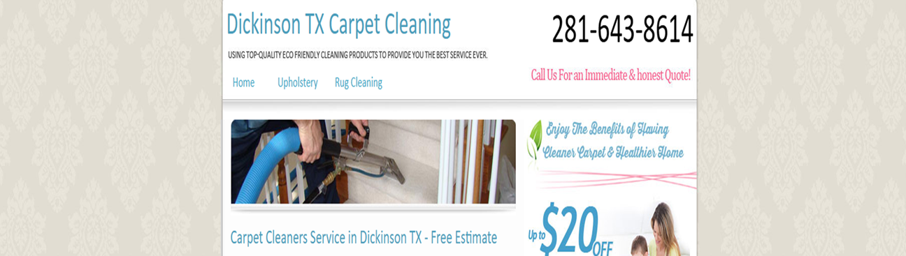 Dickinson Carpet Cleaning's cover image