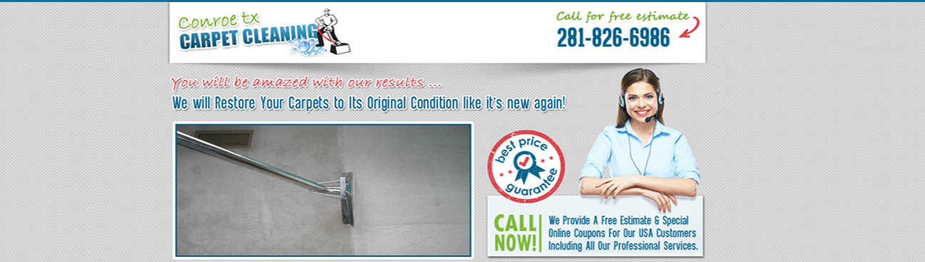 Carpet Cleaning Conroe Texas's cover image