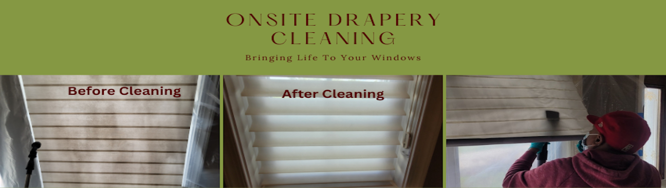 Onsite Drapery Cleaning, LLC | Draperies Blinds & Shades Cleaning Service's cover image