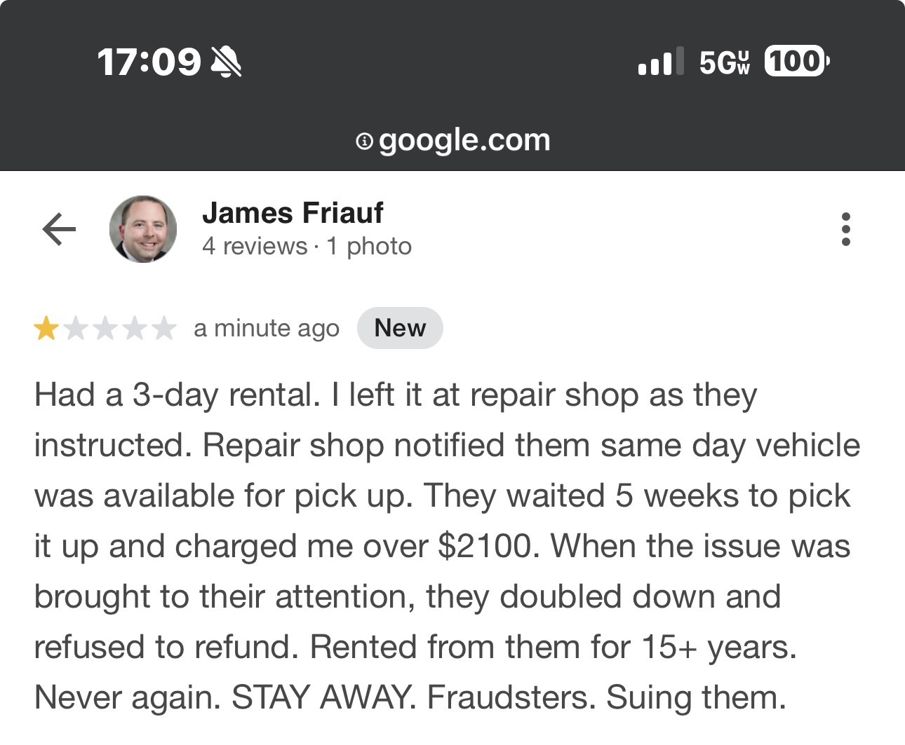 James F.'s post 1
