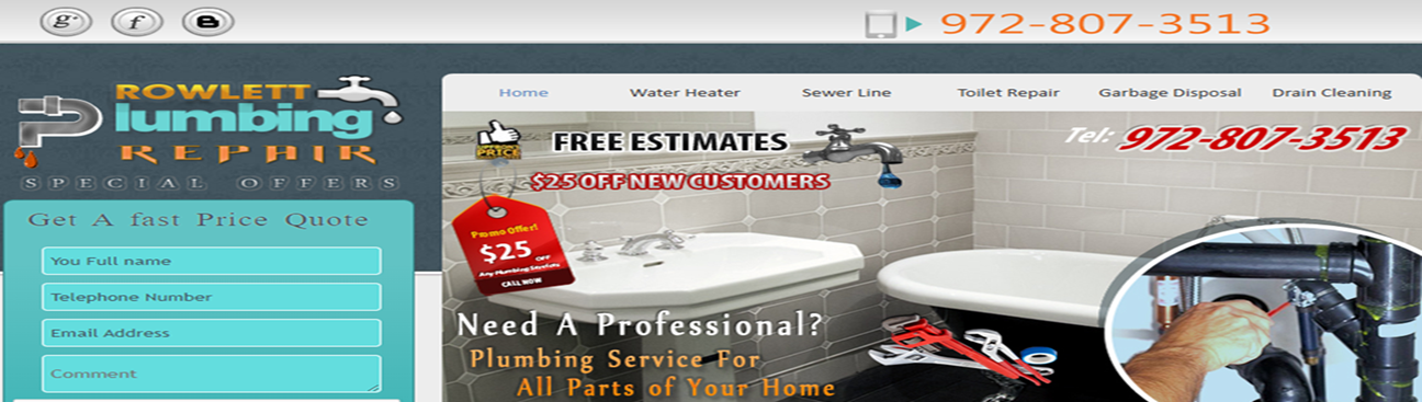 Plumbing Repair Rowlett's cover image