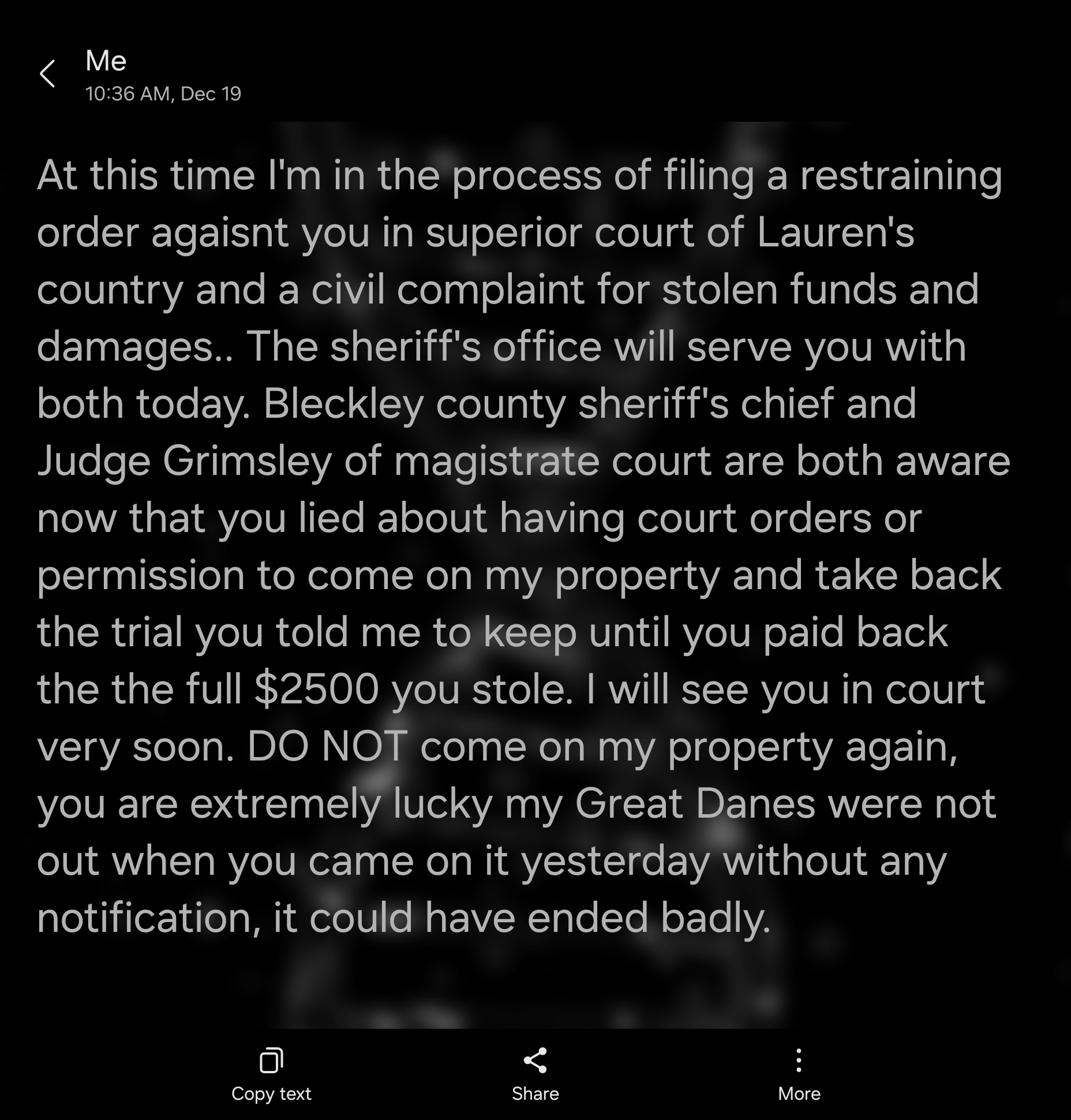 R S.'s post 4