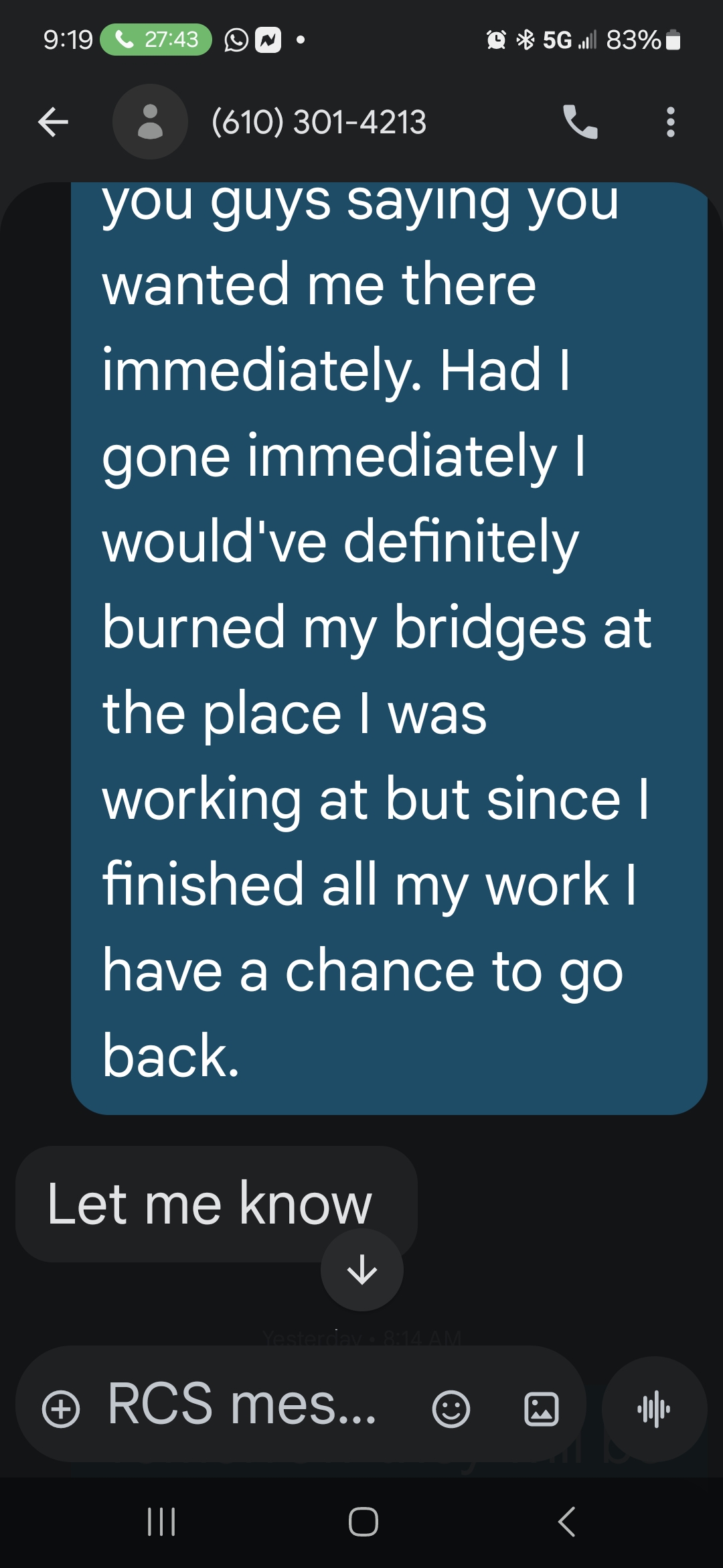 Stephen C.'s post 1