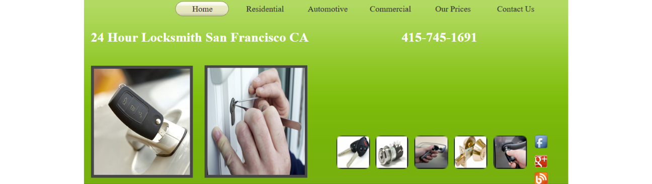 24 Hour Locksmith San Francisco CA's cover image