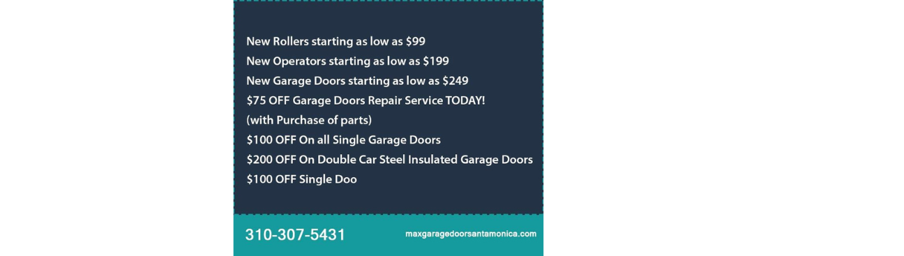 Max Garage Door Santa Monica's cover image