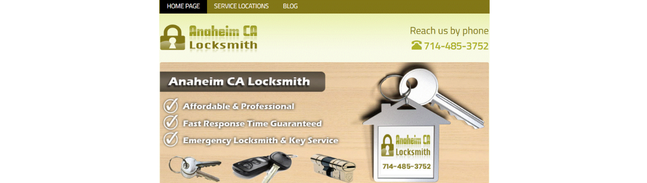 Anaheim CA Locksmith's cover image