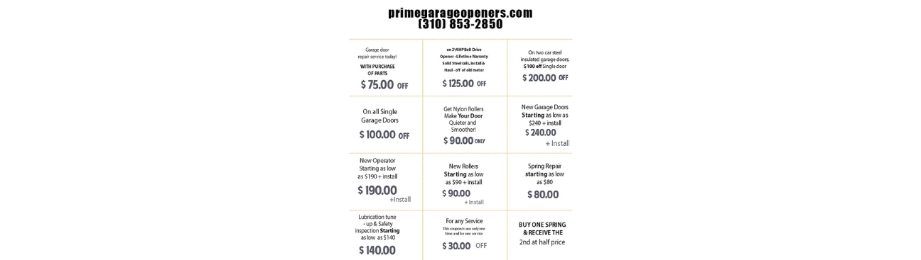 Prime Garage Openers's cover image