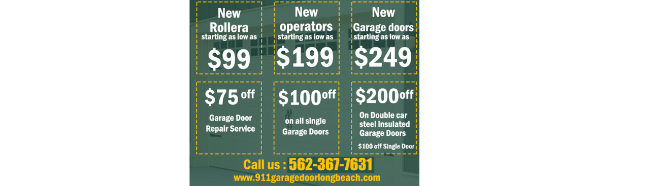 911 Garage Door Long Beach's cover image