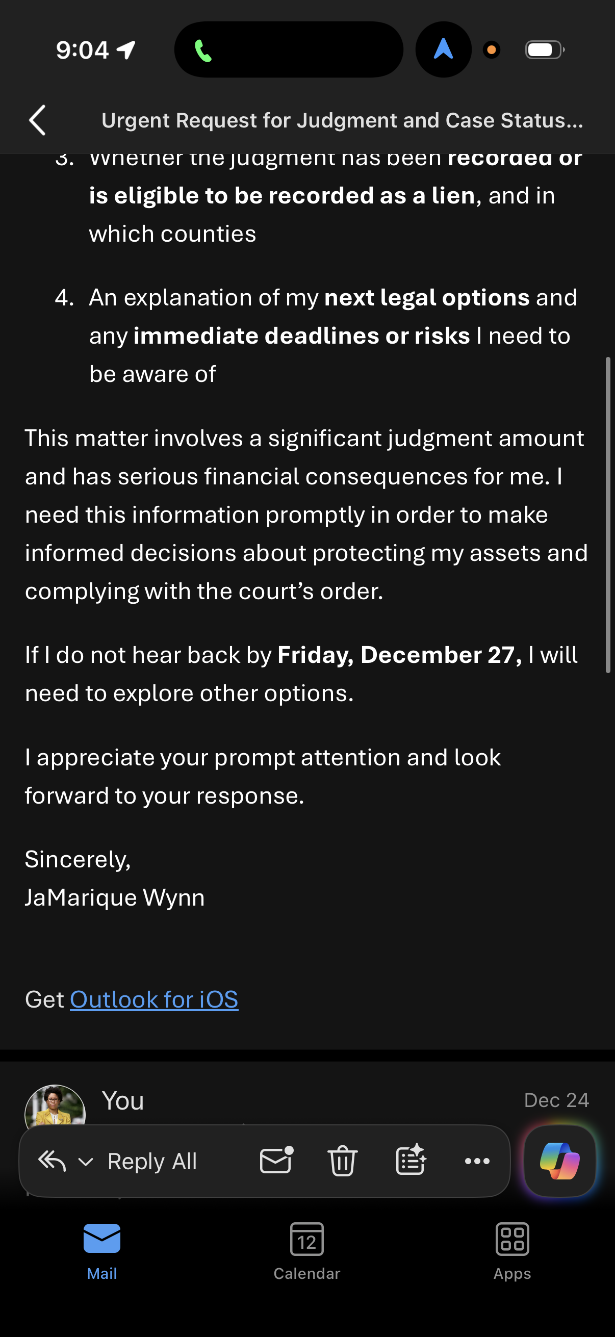 JaMarique W.'s post 1