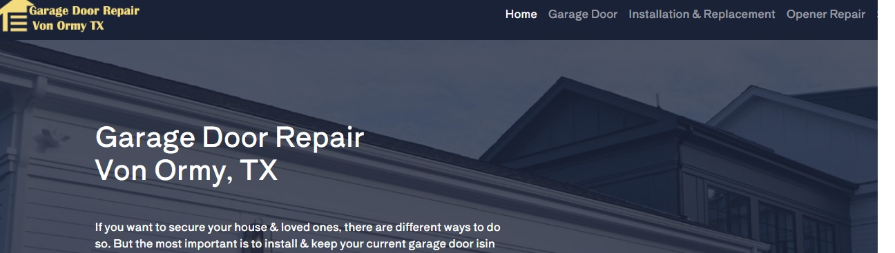 Garage Door Repair Von Ormy TX's cover image