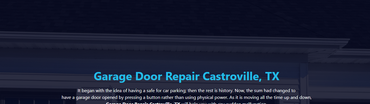 Garage Door Repair Castroville TX's cover image