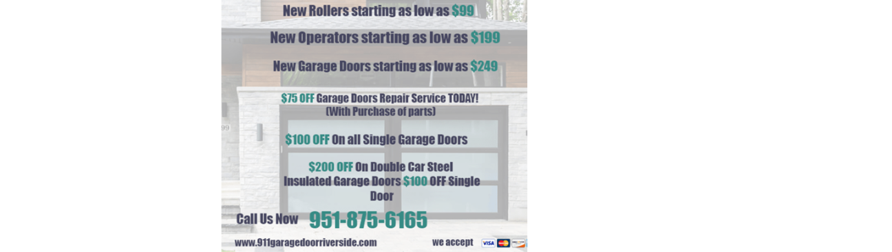 911 Garage Door Riverside's cover image