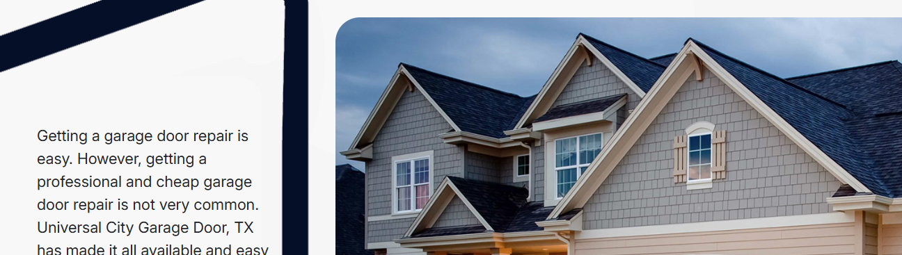 Garage Door Repair Universal City TX's cover image