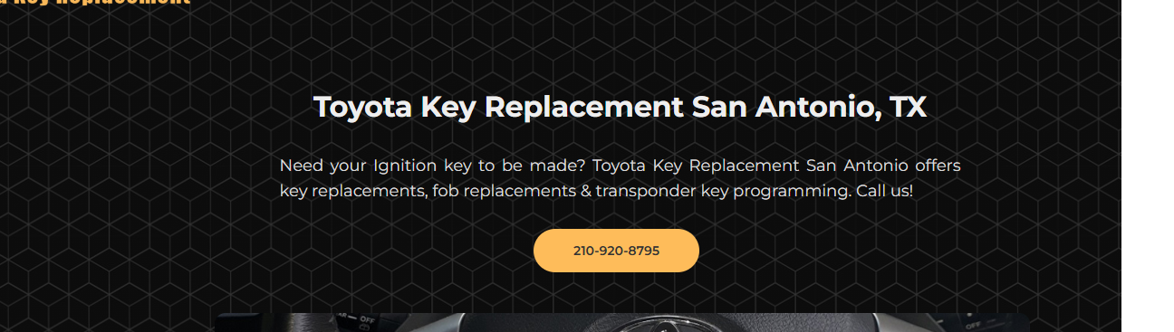 Toyota Key Replacement's cover image