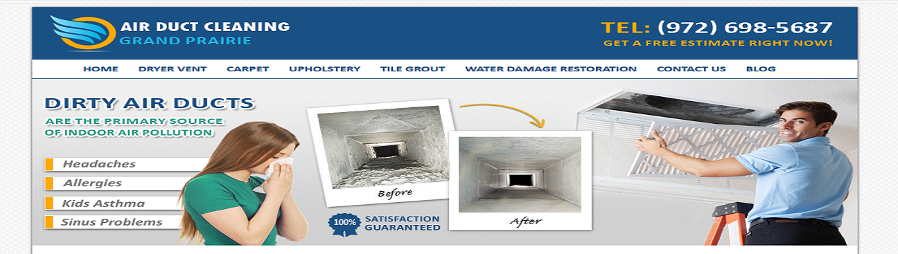 Air Duct Cleaning Grand Prairie's cover image