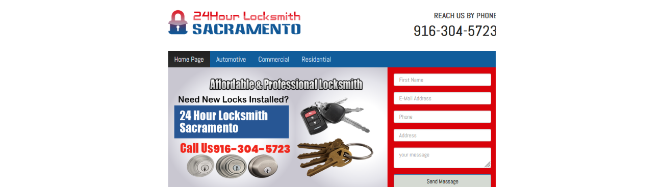 24Hour Locksmith Sacramento CA's cover image