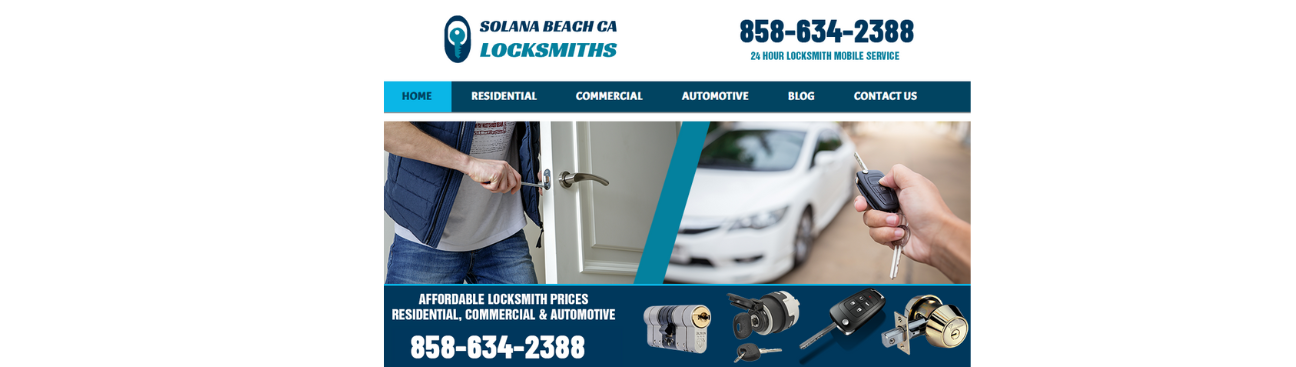 Solana Beach CA Locksmith's cover image