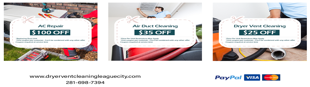 Dryer Vent Cleaning League City TX's cover image