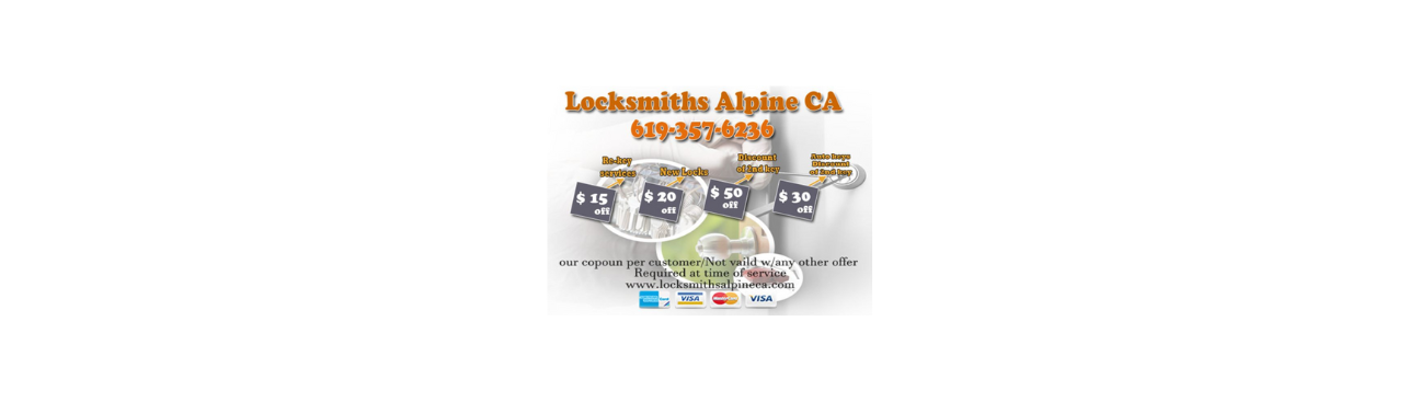 Locksmiths Alpine CA's cover image