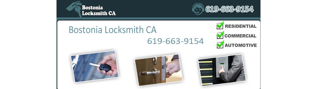 Bostonia Locksmith CA's cover image