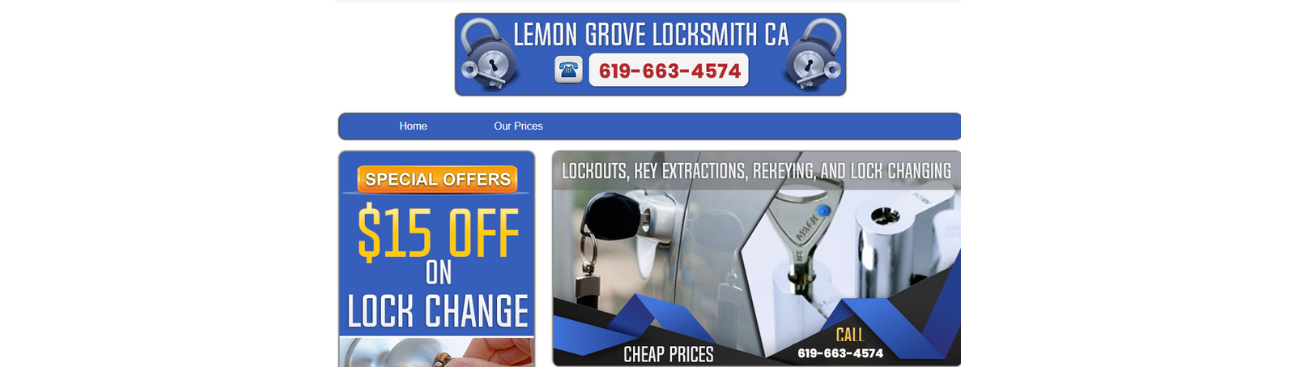 Lemon Grove Locksmith CA's cover image