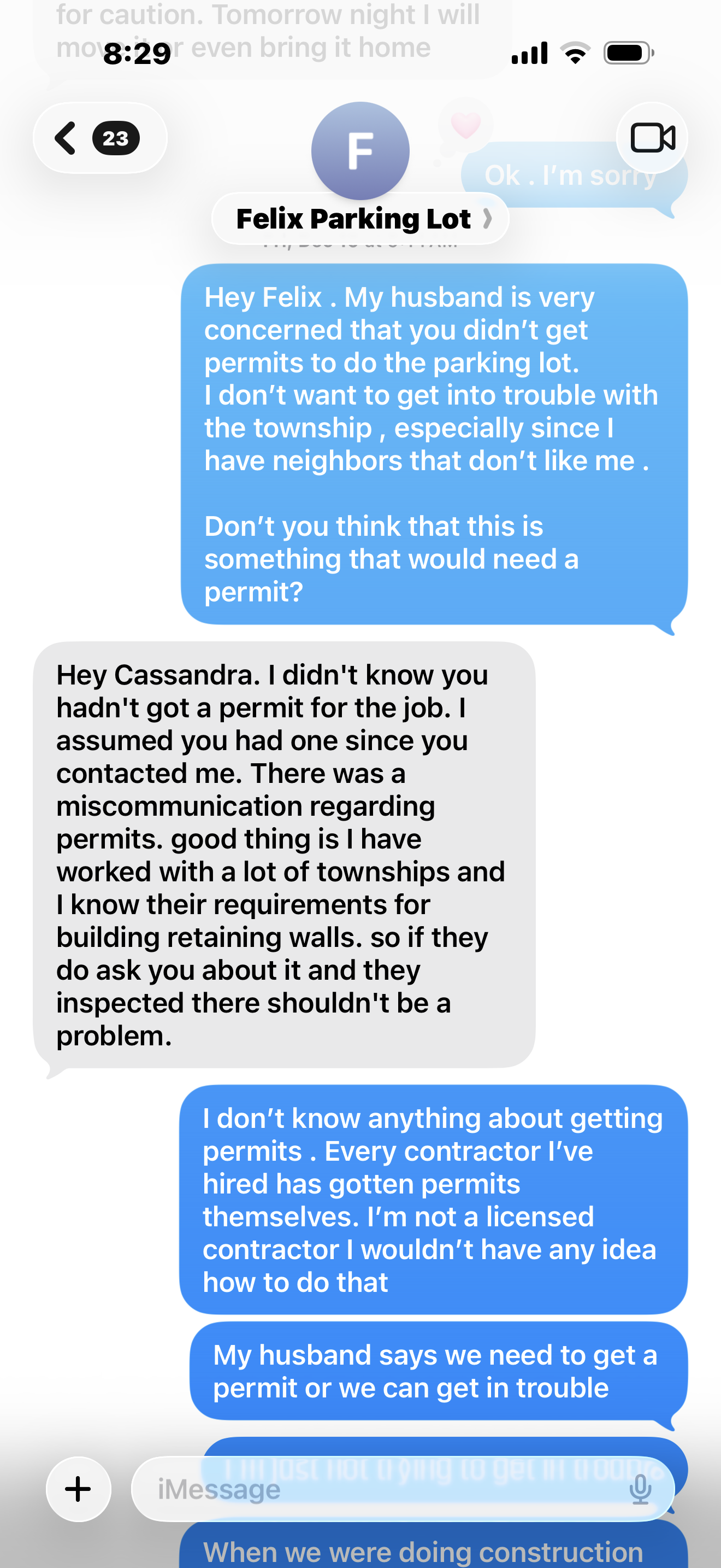 Cassandra A.'s post 1
