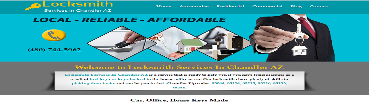 Locksmith Services in Chandler AZ's cover image