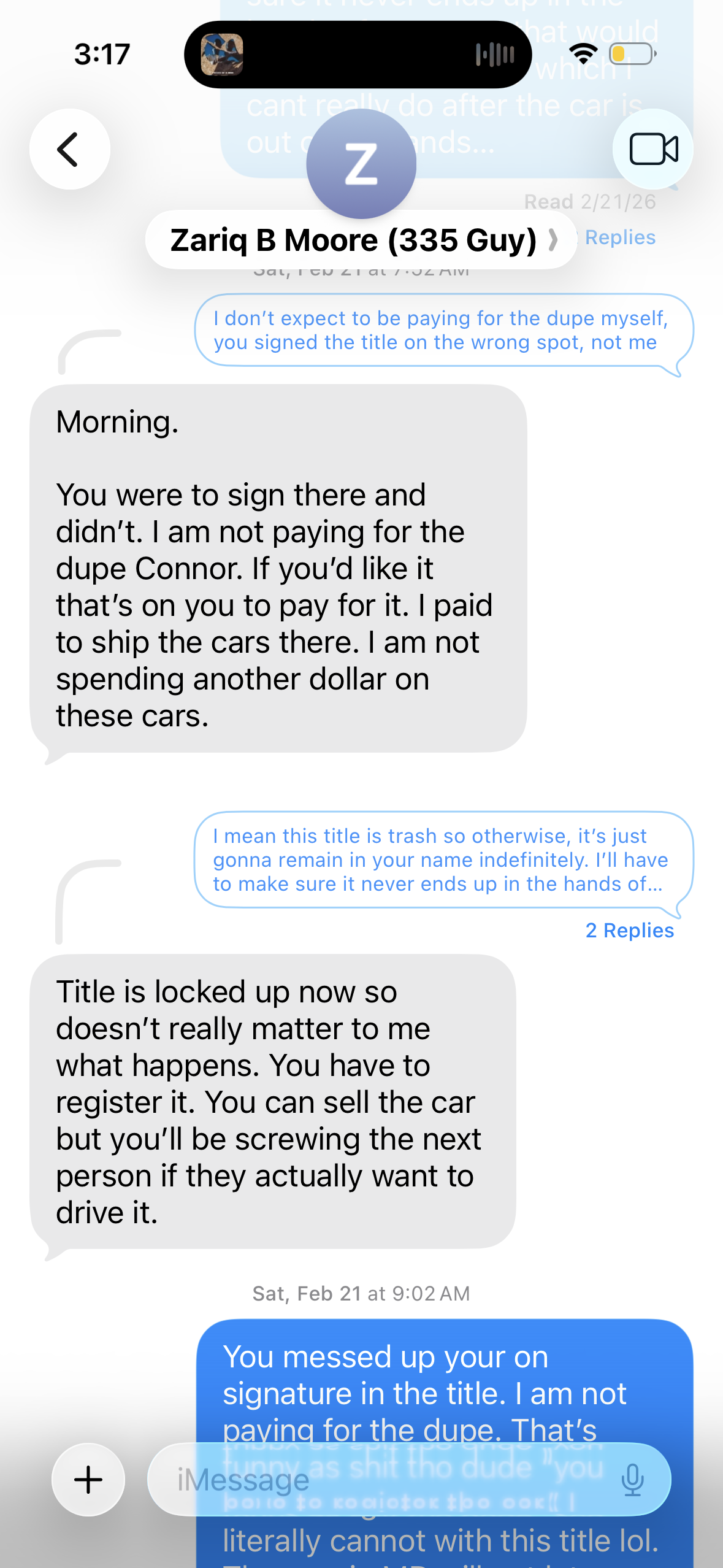Connor M.'s post 2