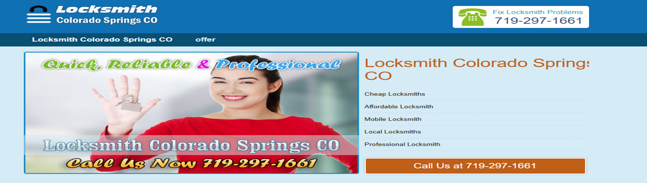 Locksmith Colorado Springs CO's cover image