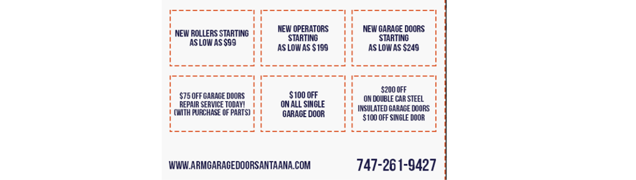 Arm Garage Door Santa Ana CA's cover image
