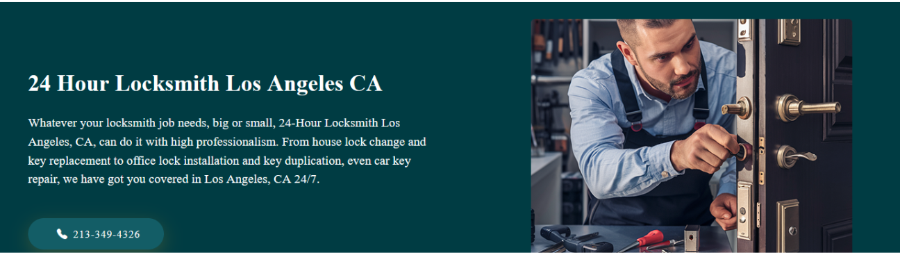 24 Hour Locksmith Los Angeles CA's cover image