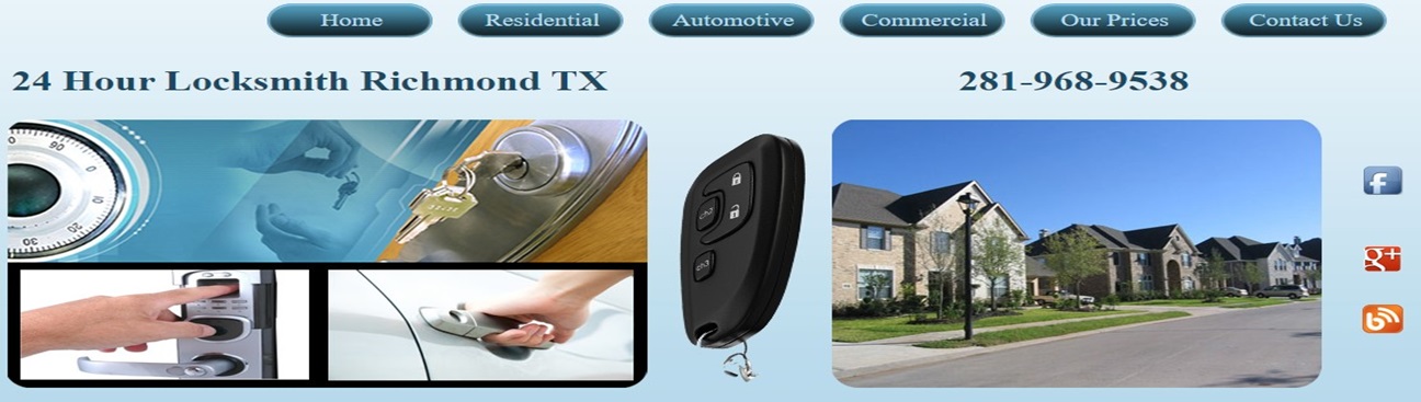 24 Hour Locksmith Richmond TX's cover image