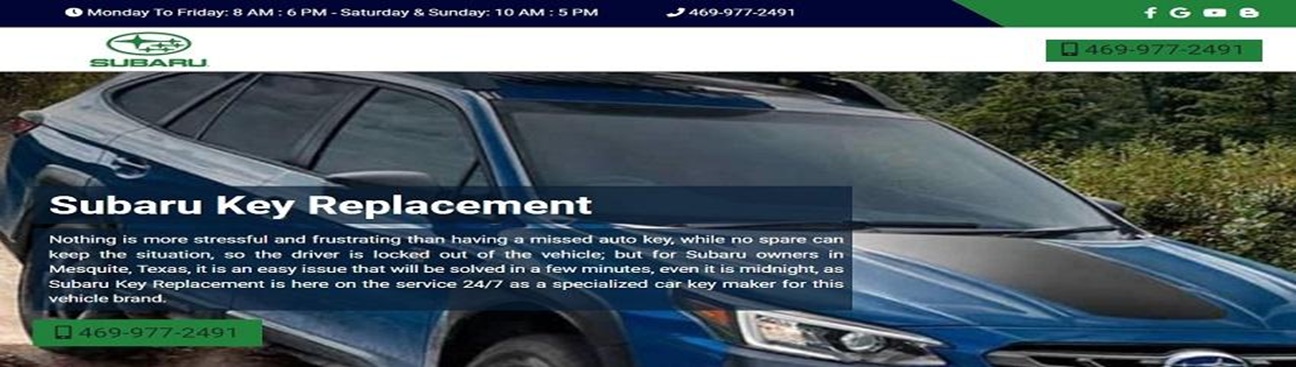 Subaru Key Replacement Mesquite's cover image