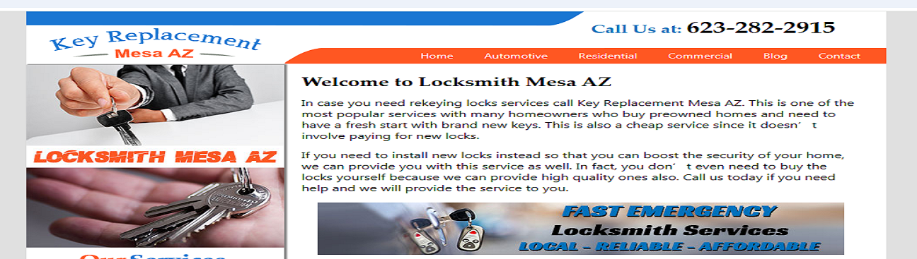 Locksmith Mesa AZ's cover image
