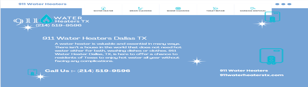 911 Water Heaters Dallas TX's cover image