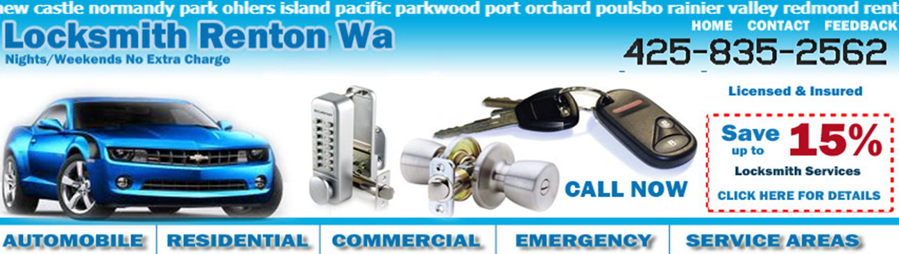 Locksmith Renton WA's cover image