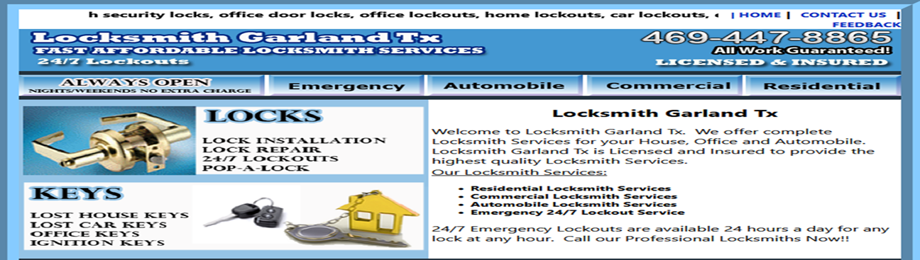 Locksmith Garland TX's cover image
