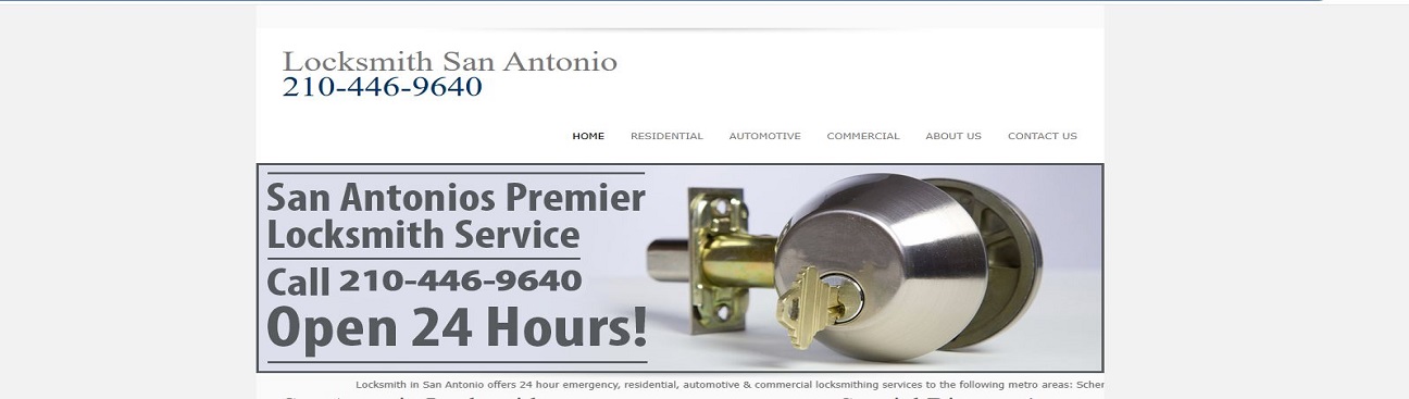 Locksmith San Antonio's cover image