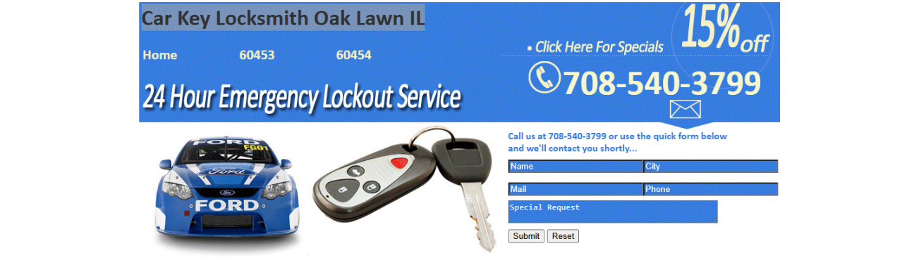 Car Key Locksmith Oak Lawn IL's cover image