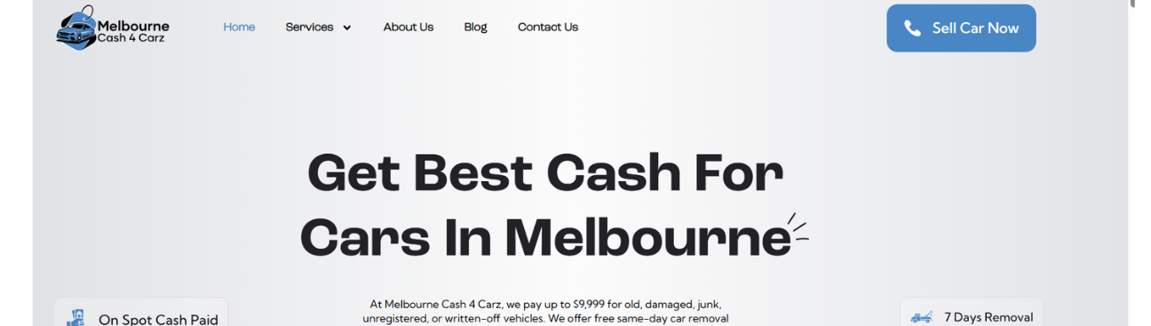 Melbourne Cash 4 Carz's cover image