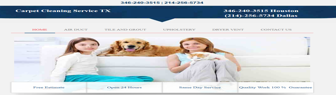 Carpet Cleaning Service Richmond TX's cover image