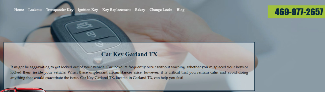 Car Key Garland TX's cover image