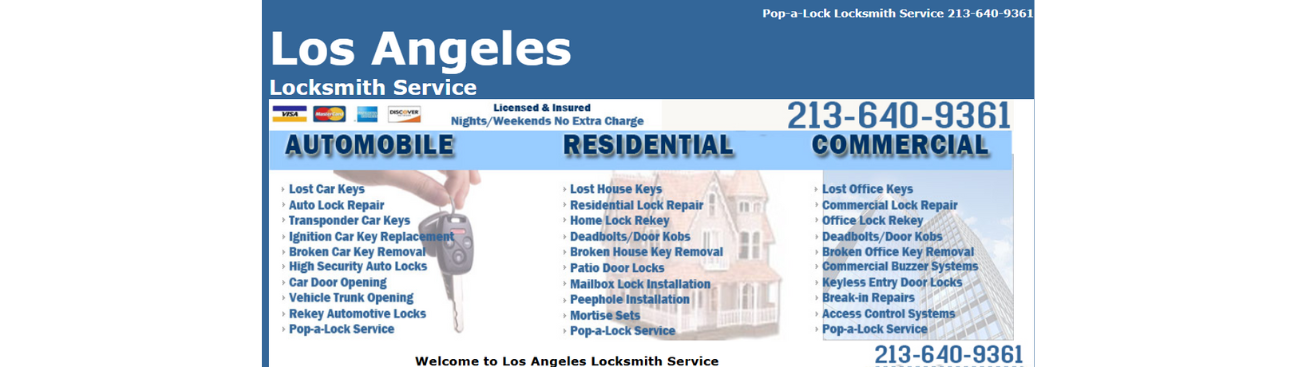 Los Angeles Locksmith Service's cover image
